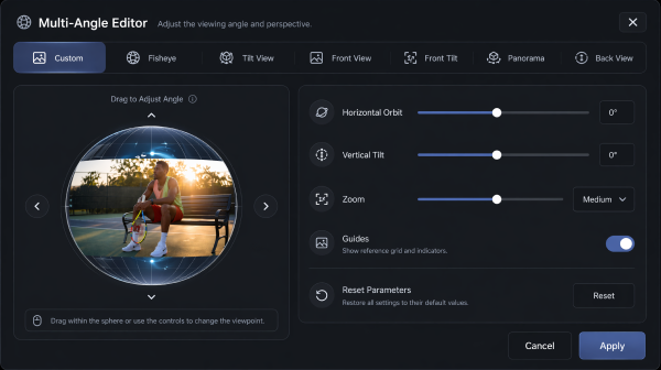 AI Cinematic Control preview